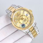 ROLEX Sky-Dweller Series 9001 Automatic Movement 42MM Watch